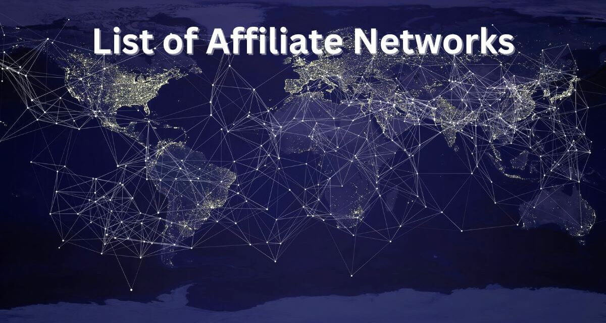 List of Affiliate Networks